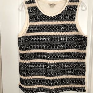 Final Price! Lucky Brand Crochet Tank Top. EUC